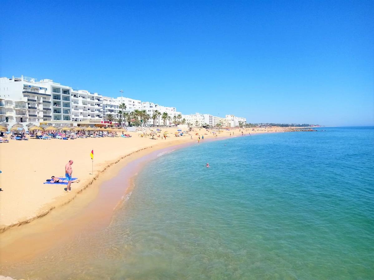 Mira Atlantico 13- Terraco Com Vista Mar E Cidade, Wifi, 80Mt Praia Quarteira Zewnętrze zdjęcie