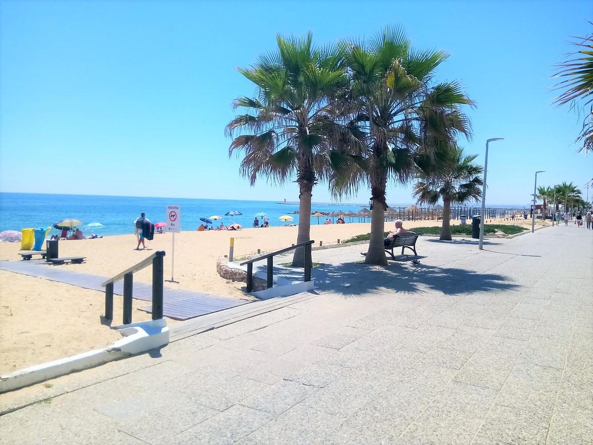 Mira Atlantico 13- Terraco Com Vista Mar E Cidade, Wifi, 80Mt Praia Quarteira Zewnętrze zdjęcie